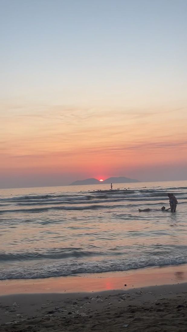 Sonnenuntergang am Meer